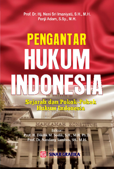 Sampul buku Pengantar Hukum Indo...